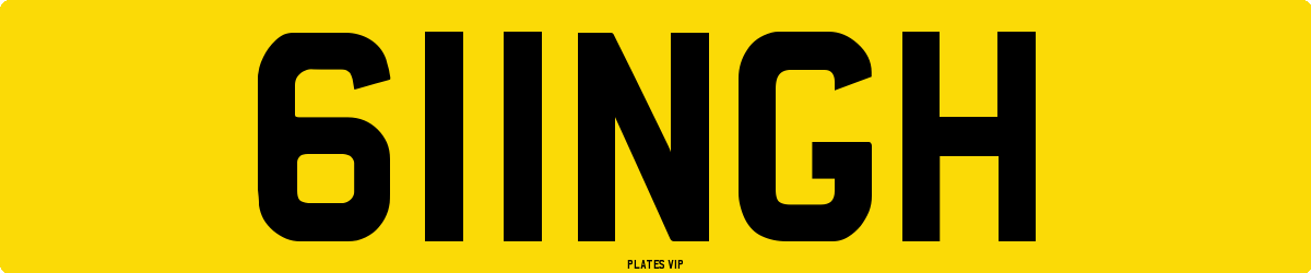 611NGH Number Plate