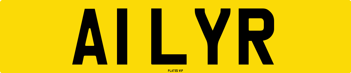 A1 LYR Number Plate