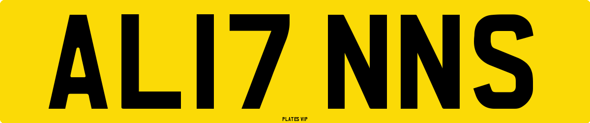 AL17 NNS Number Plate