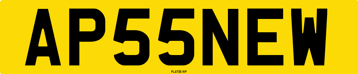AP 55 NEW Number Plate