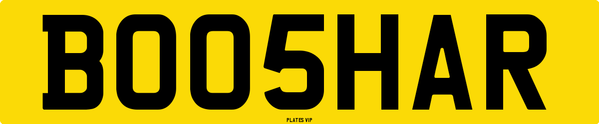 BO05HAR Number Plate