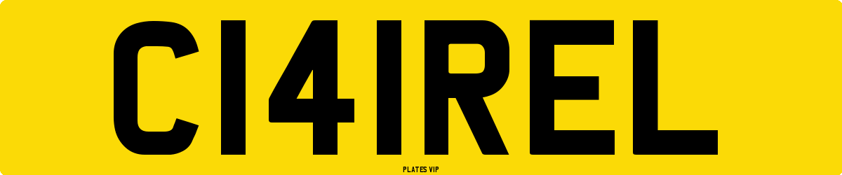 C141REL Number Plate