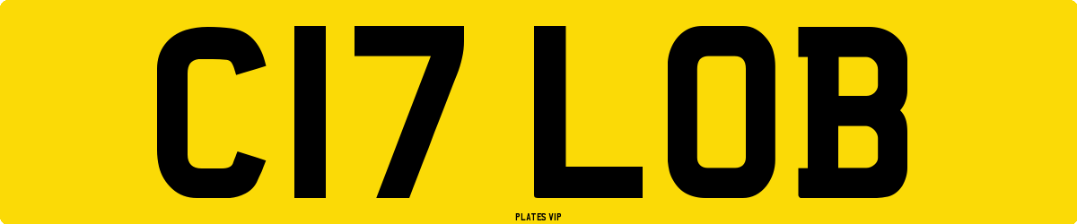 C17 LOB Number Plate