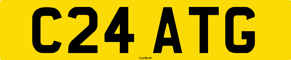 C24 ATG Number Plate