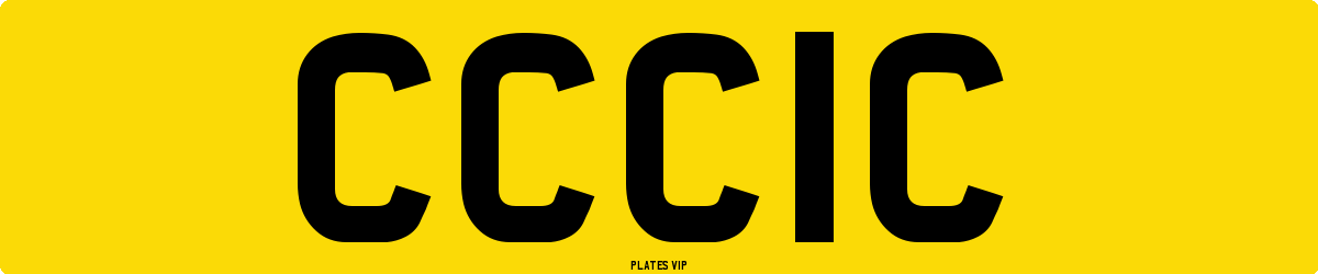 CCC1C Number Plate