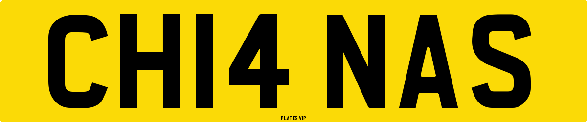 CH14 NAS Number Plate