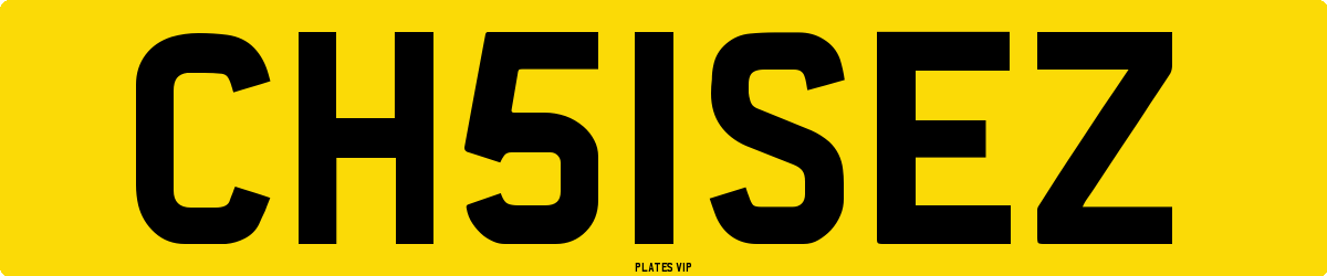 CH51SEZ Number Plate