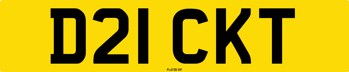 D21 CKT Number Plate