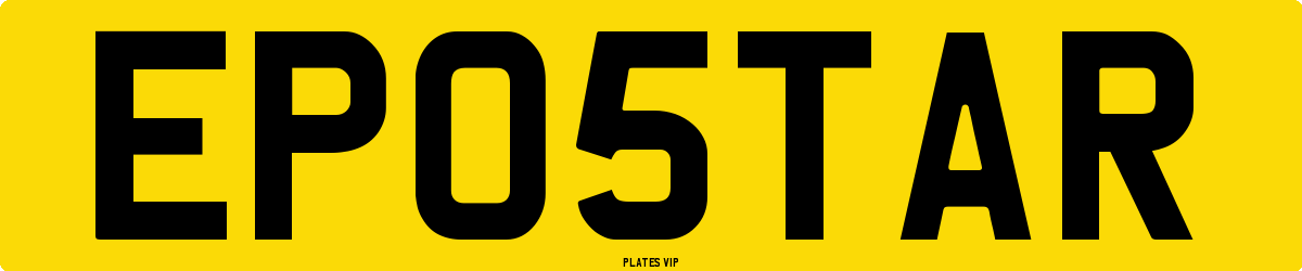 EP 05 TAR Number Plate