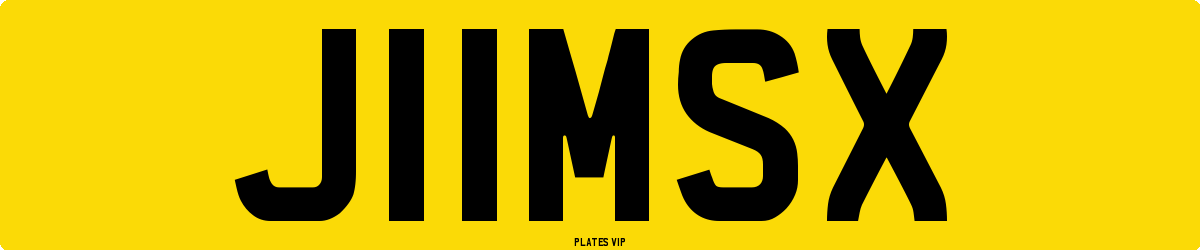 J11MSX Number Plate