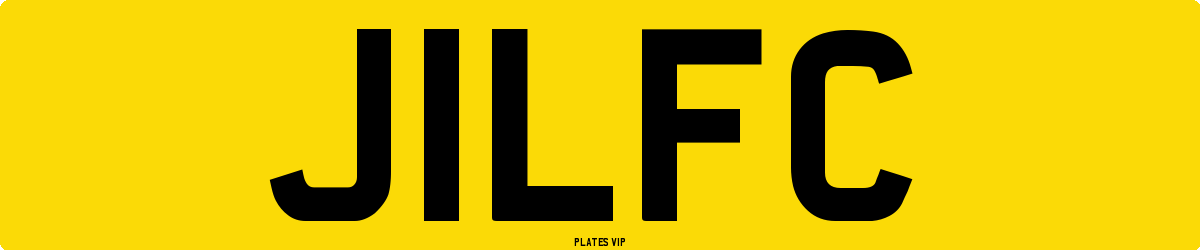 J1LFC Number Plate