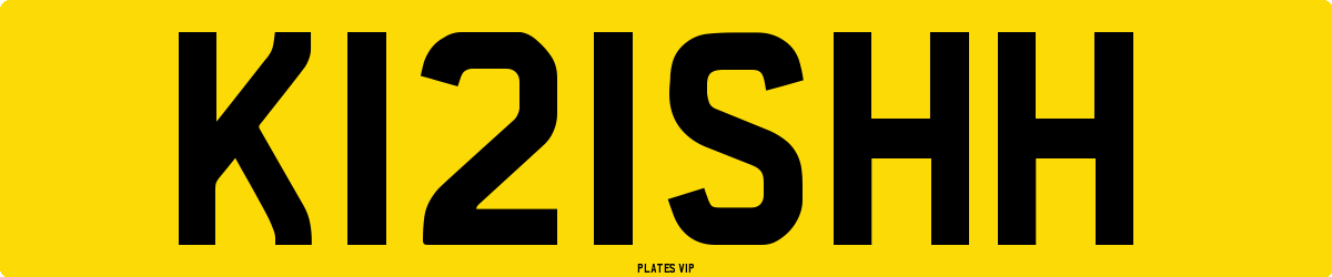 K121SHH Number Plate