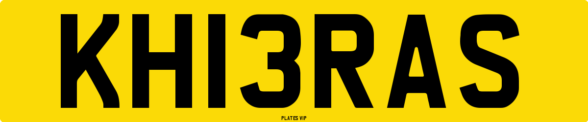 KH13RAS Number Plate