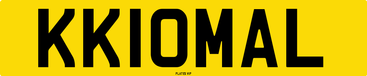 KK10MAL Number Plate