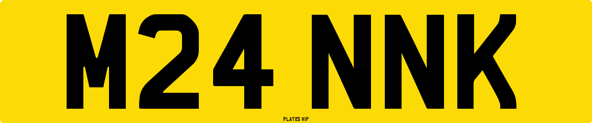 M24 NNK Number Plate