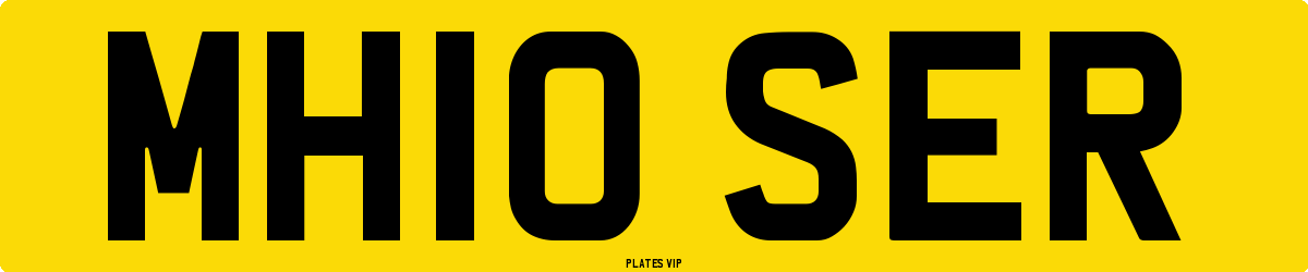 MH10 SER Number Plate