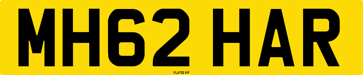 MH62 HAR Number Plate