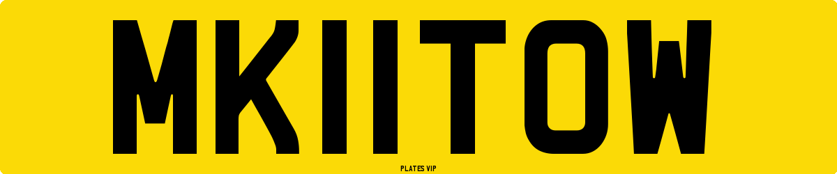 MK11TOW Number Plate