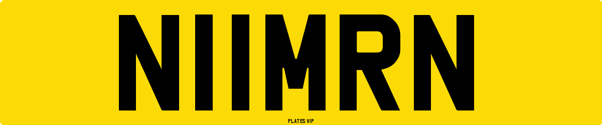 N11MRN Number Plate