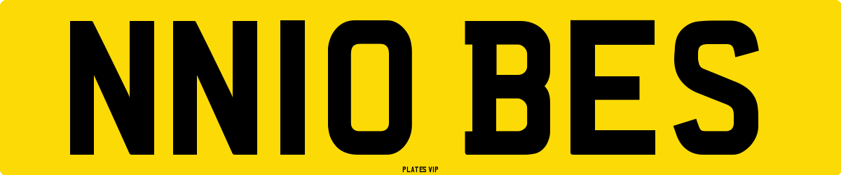 NN10 BES Number Plate