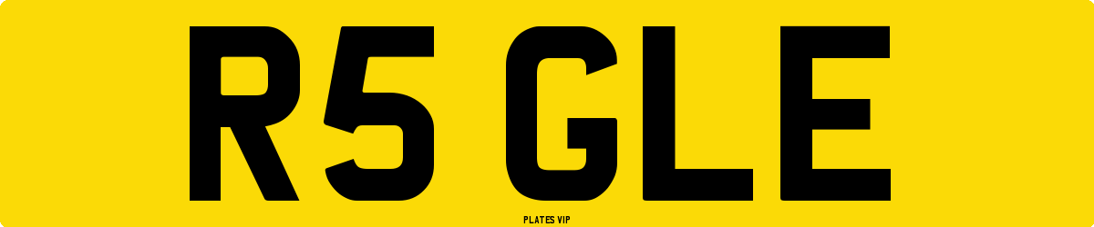 R5 GLE Number Plate