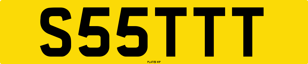 S55TTT Number Plate
