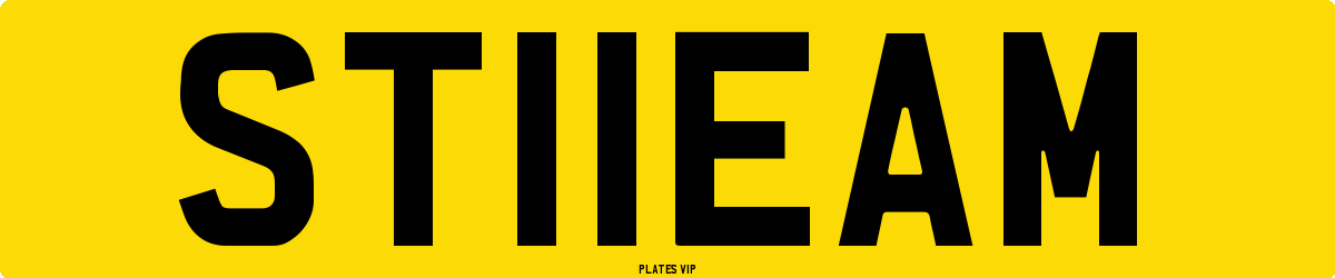 ST11EAM Number Plate