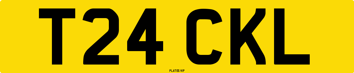 T24 CKL Number Plate