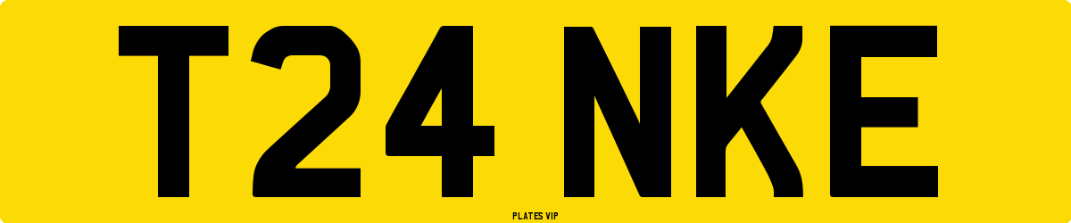 T24 NKE Number Plate