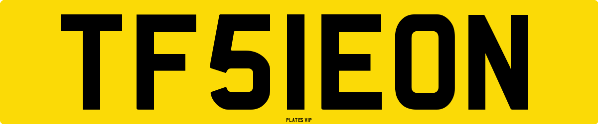 TF51EON Number Plate