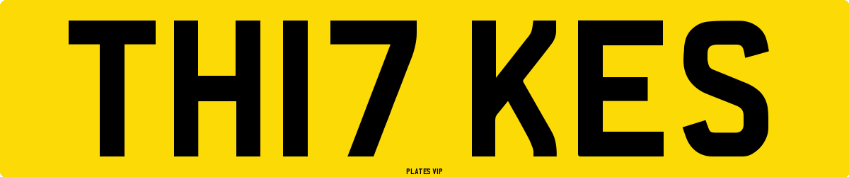 TH17 KES Number Plate