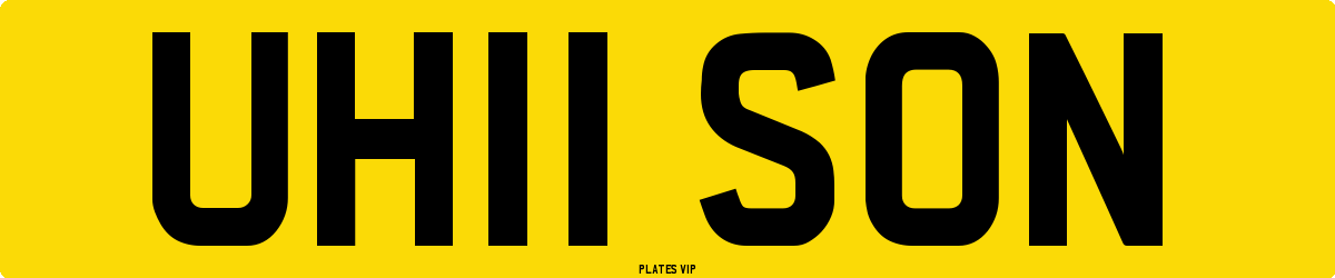 UH11 SON Number Plate