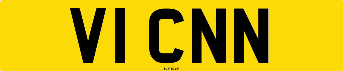 V1 CNN Number Plate