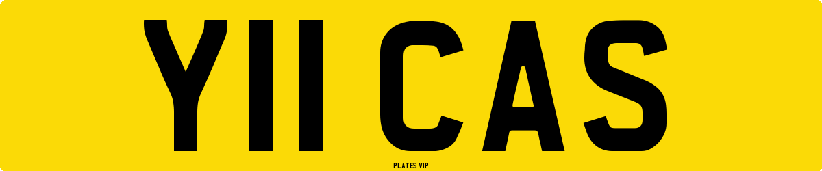 Y11 CAS Number Plate