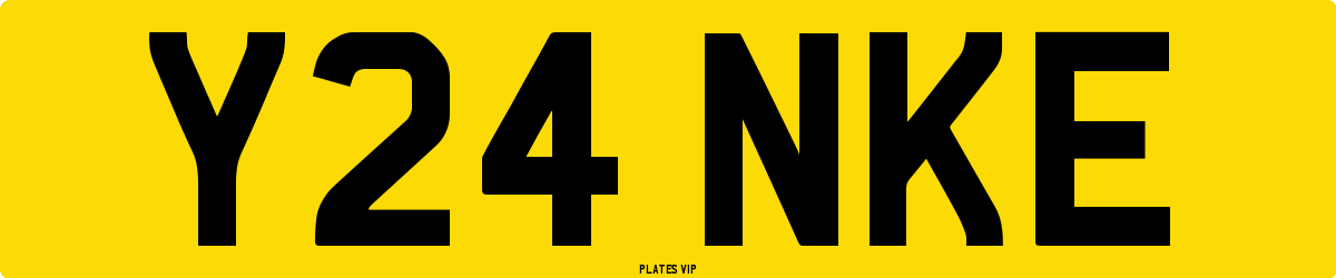 Y24 NKE Number Plate