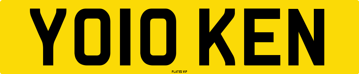 YO10 KEN Number Plate